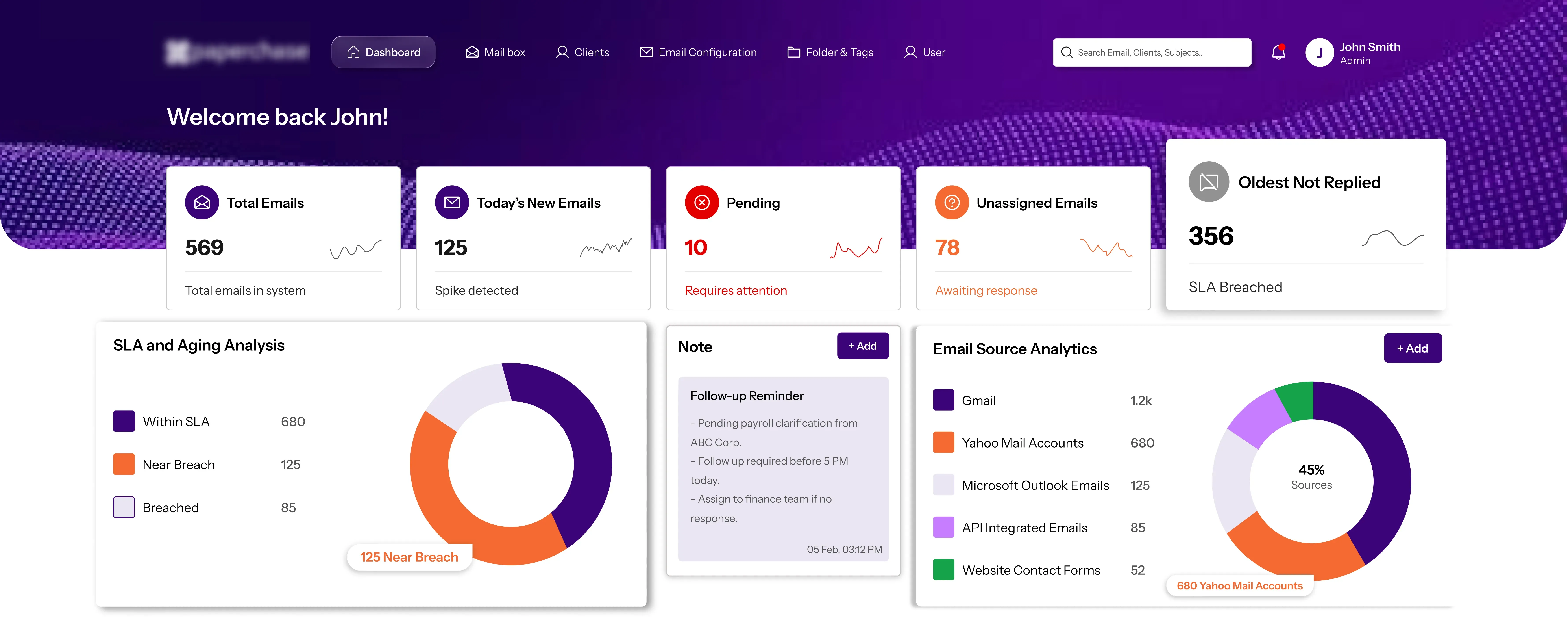 Financial Services & Client Operation Platform