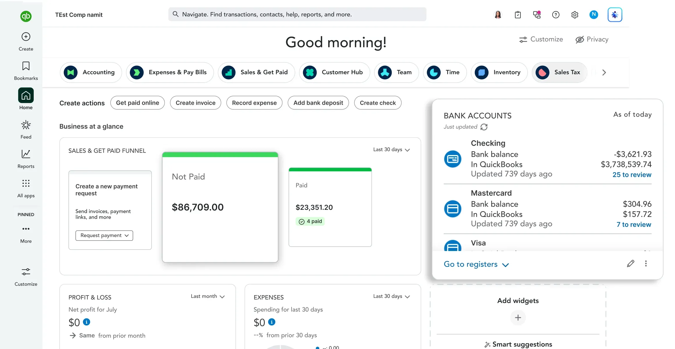 QuickBooks Online Integration For Restaurant Finance