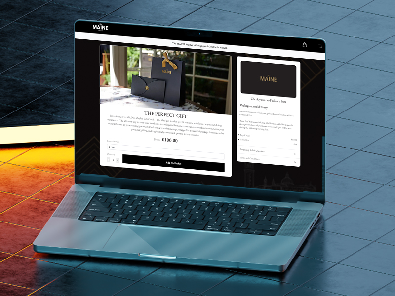 gift voucher ecommerce