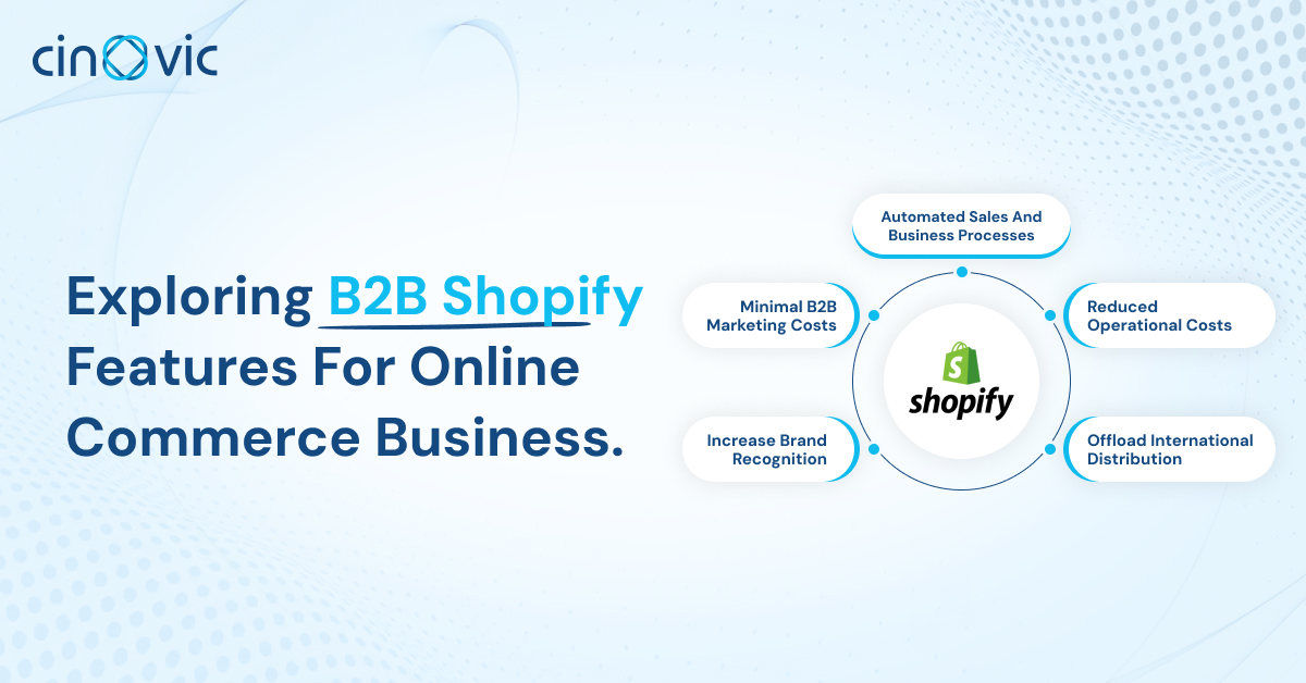 Exploring B2B Shopify Features for Online Commerce Business